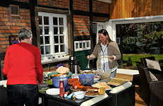 Kleine Strkung in der Pause