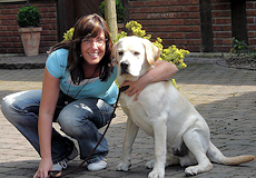 Yvonne mit Benson Yvonne mit Benson